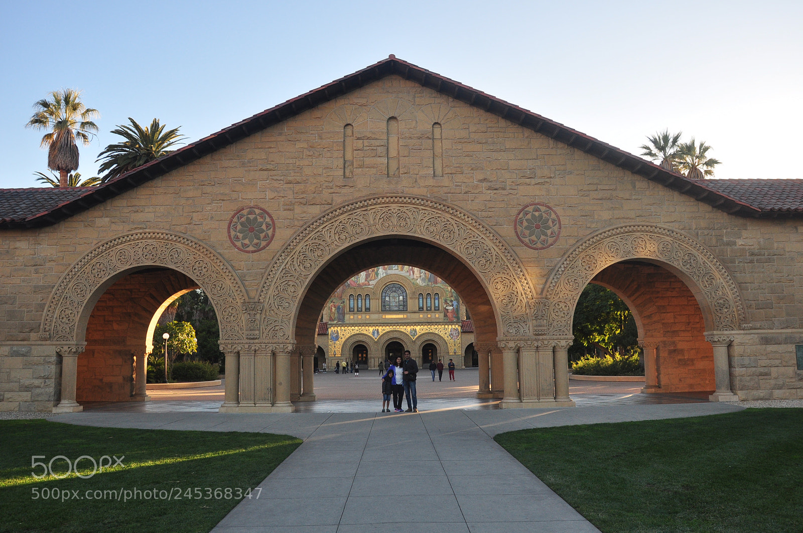 Nikon D90 sample photo. Stanford memorial church photography