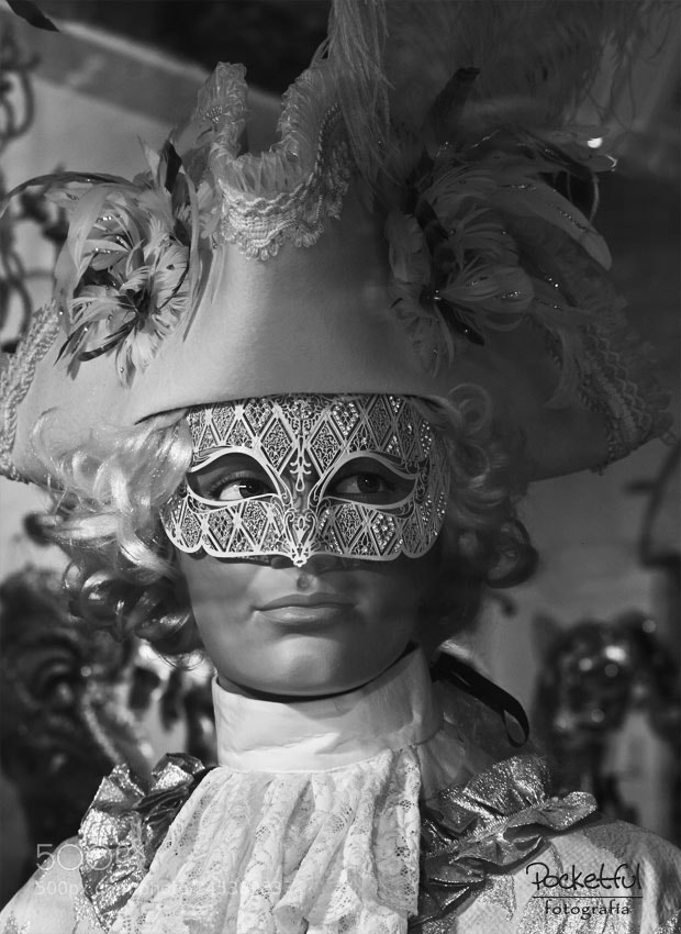 Pentax K20D sample photo. Carnevale a venezia photography