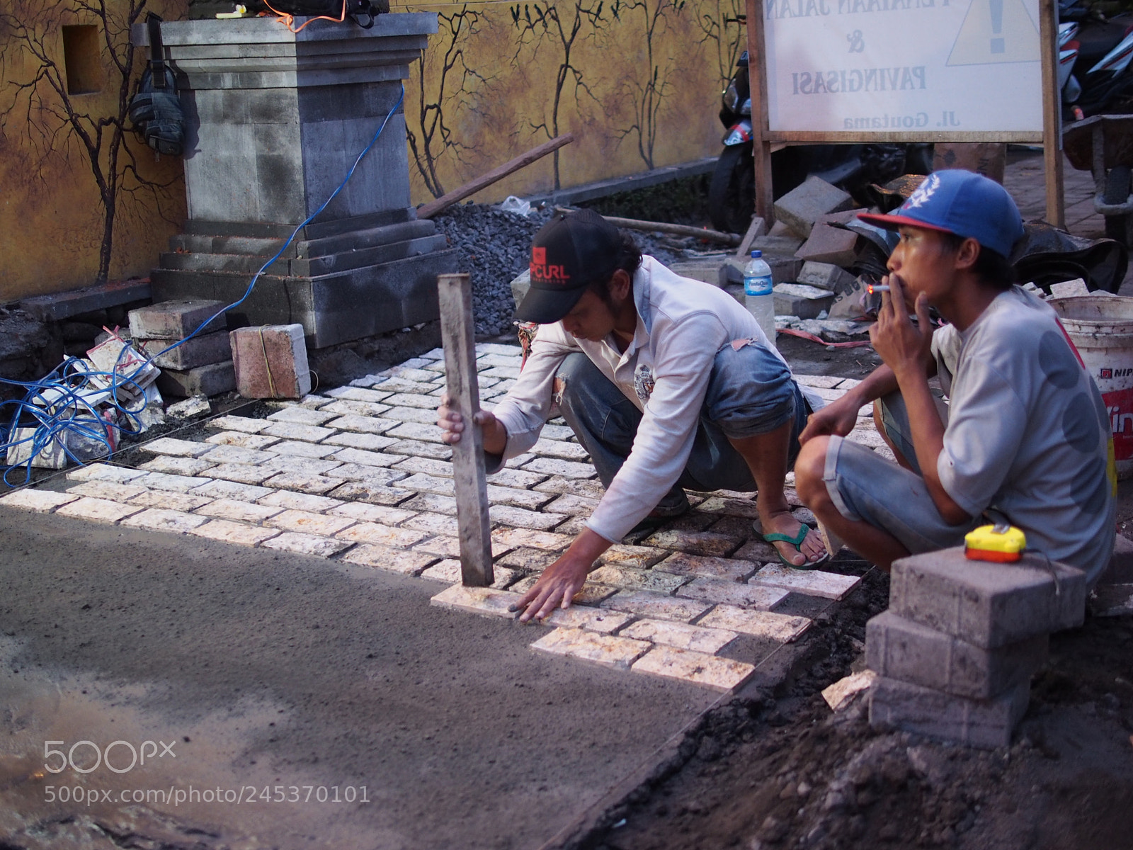 Olympus PEN E-PL5 sample photo. Hand made road in photography