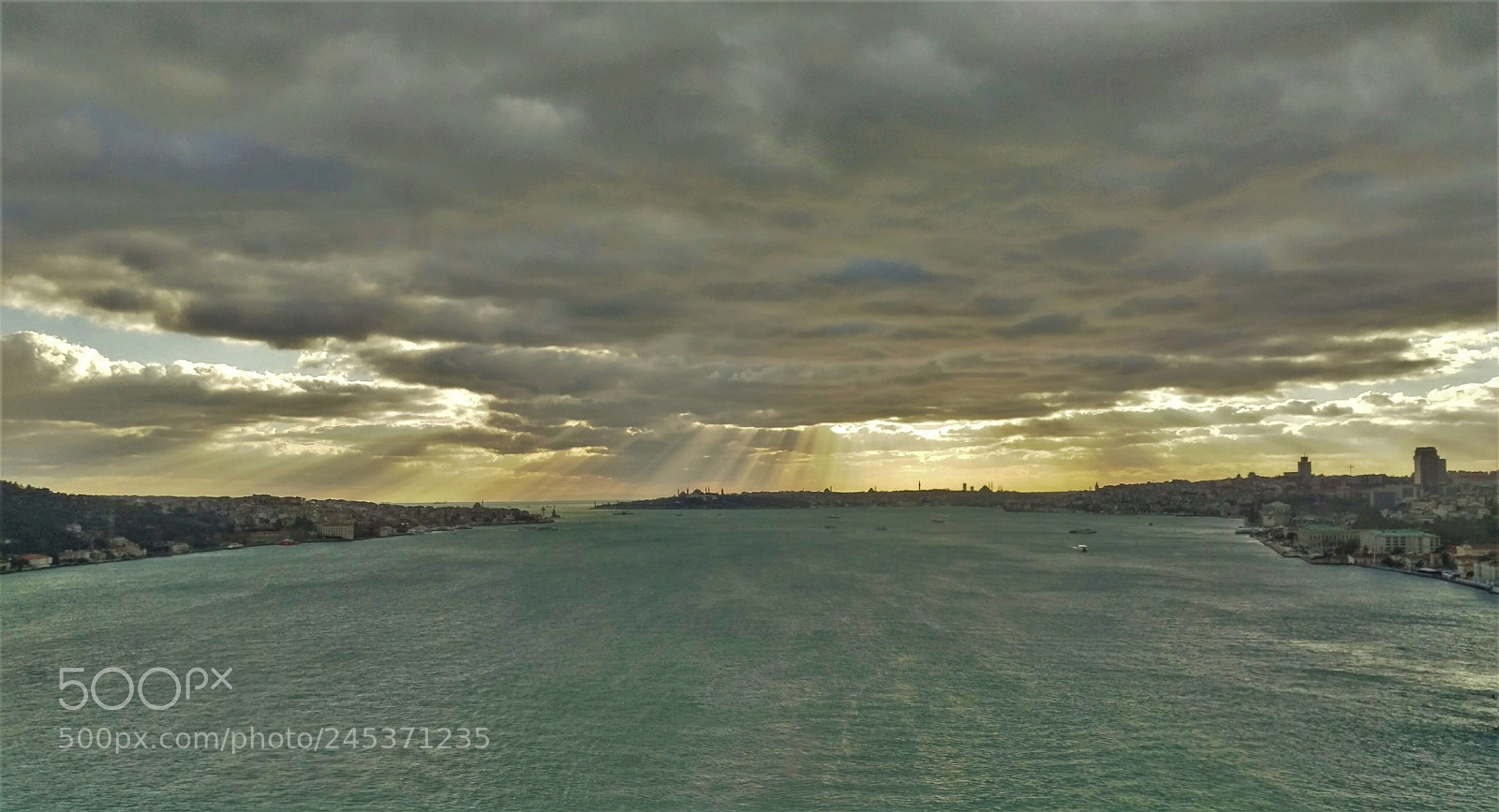 HTC ONE M9 sample photo. Bosphorus sunset photography
