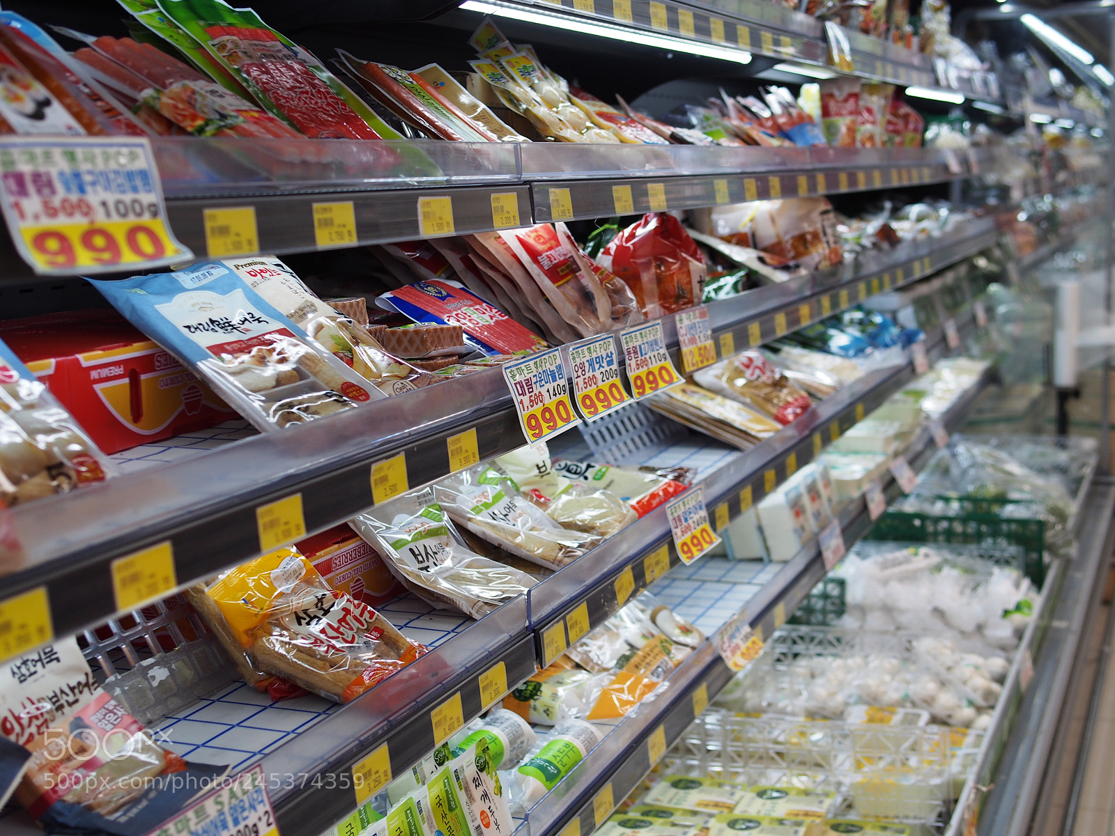 Olympus PEN E-PL5 sample photo. Korea super market photography