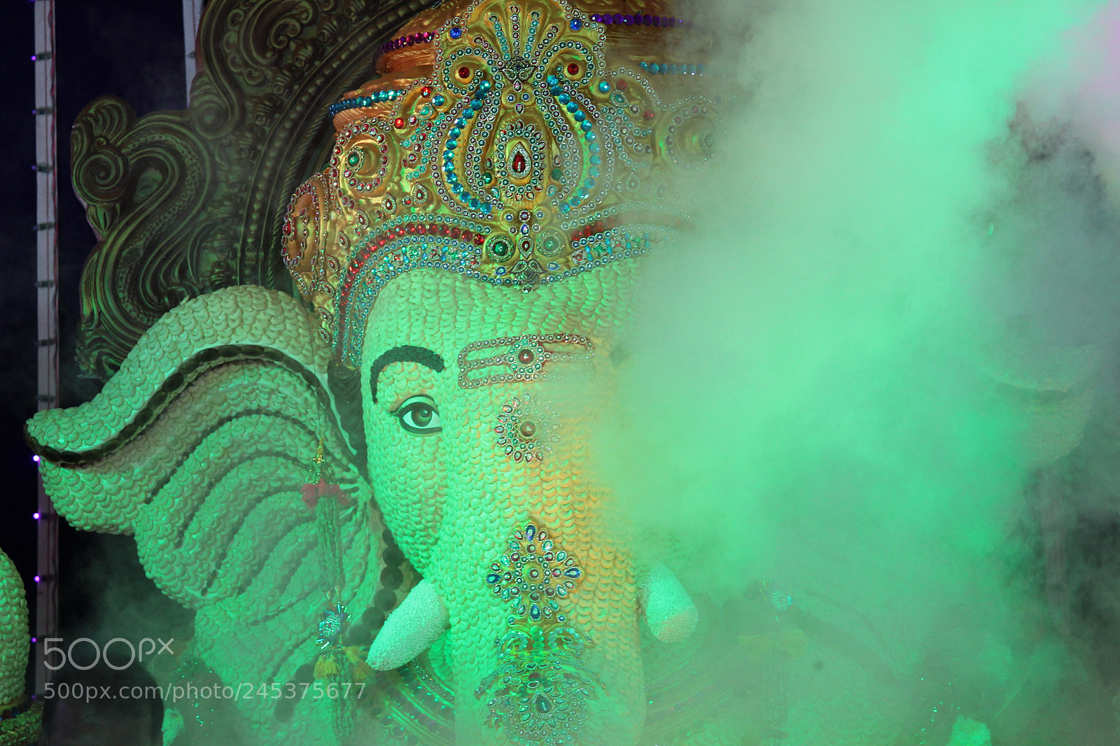 Canon EF-S 55-250mm F4-5.6 IS II sample photo. Ganesha photography