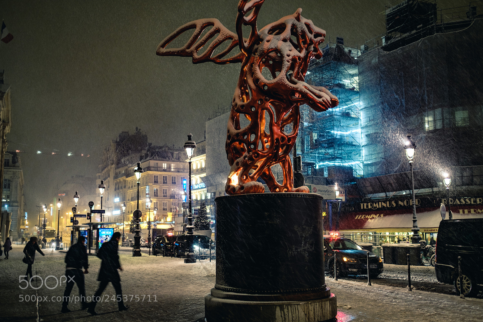 Fujifilm X-T2 sample photo. Gare du nord photography