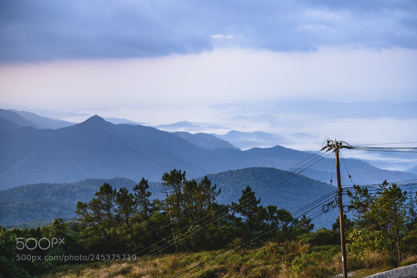 Nikon D850 sample photo. Viewpoint of doi inthanon photography