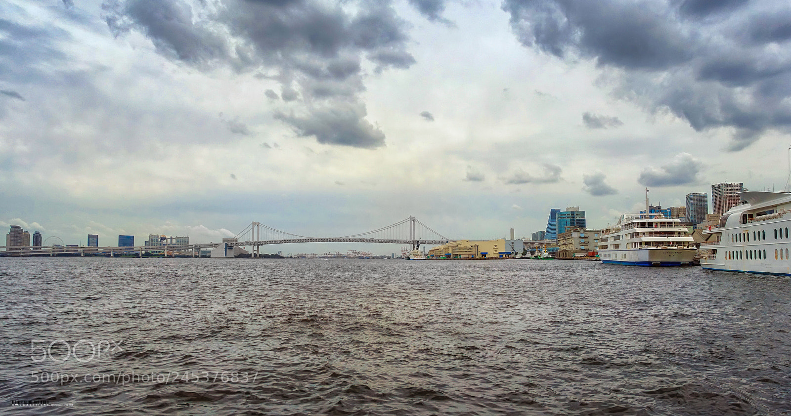 Sony Cyber-shot DSC-RX100 III sample photo. Tokyo bay panorama photography