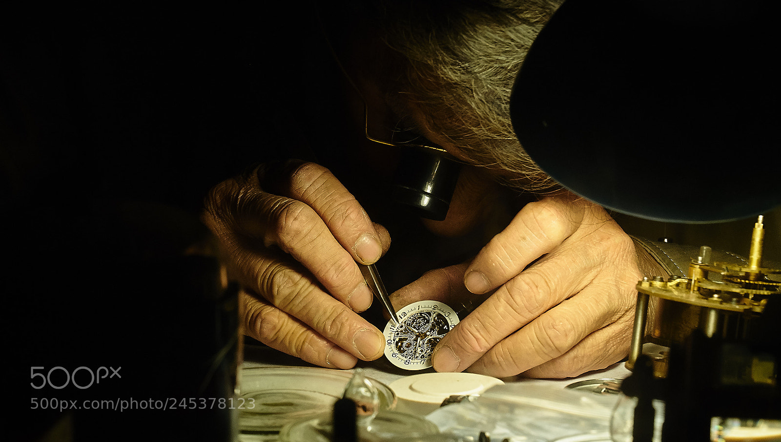 Fujifilm X-T10 sample photo. Watch artist photography
