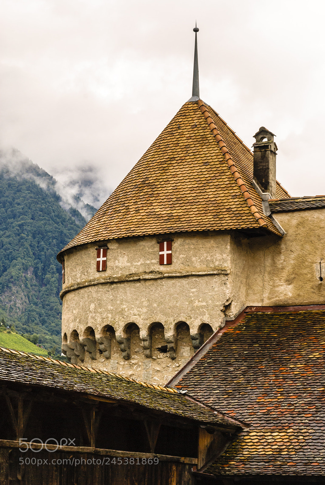 Nikon D200 sample photo. Switzerland views photography