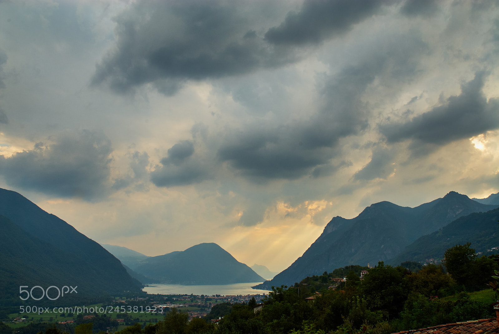 Nikon D200 sample photo. Switzerland views photography