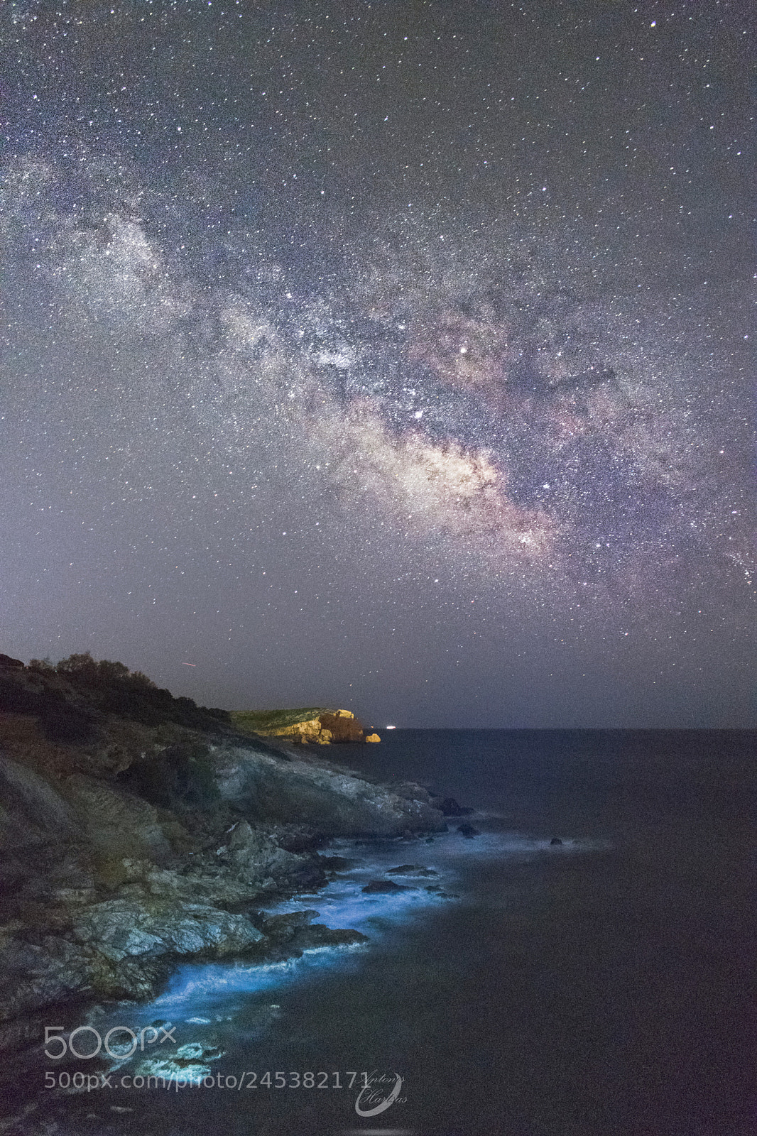 Nikon D3400 sample photo. Winder milky way photography