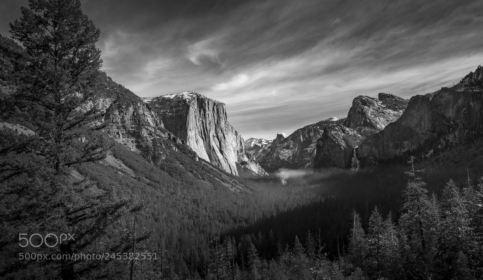 Sony a7R III sample photo. Yosemite tunnel view photography