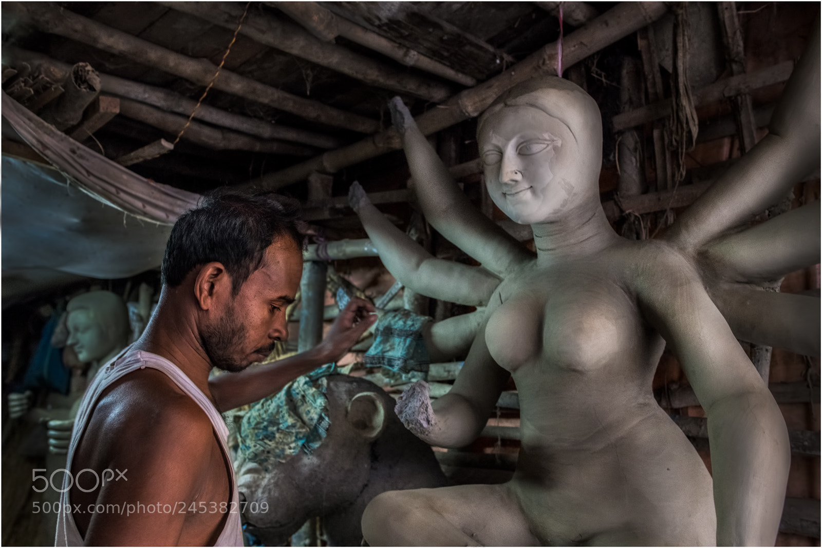 Nikon D850 sample photo. Artist and model maker photography