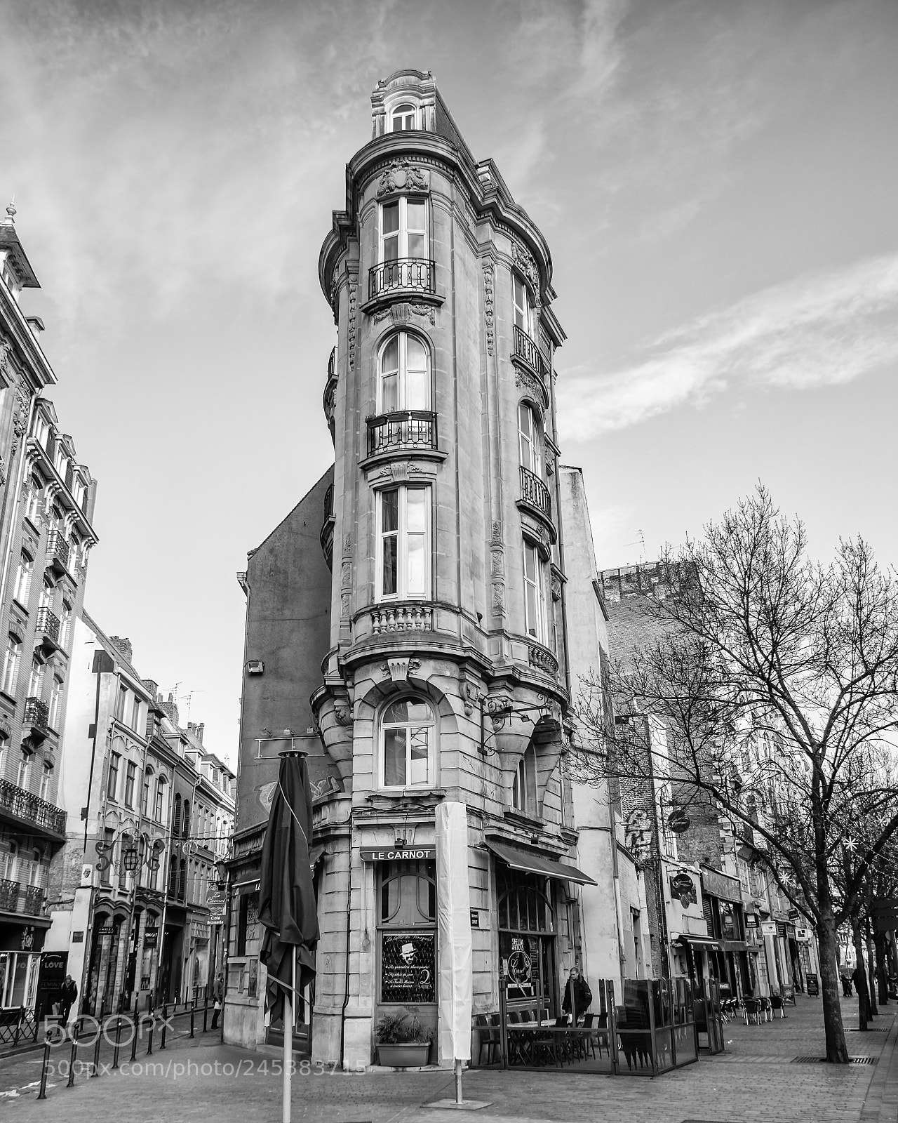Nikon D5200 sample photo. Le carnot lille, noir photography