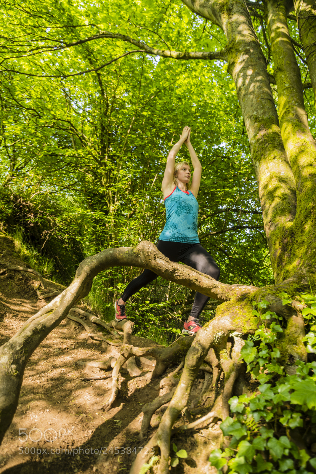 Nikon D7100 sample photo. Yoga practice outdoors photography