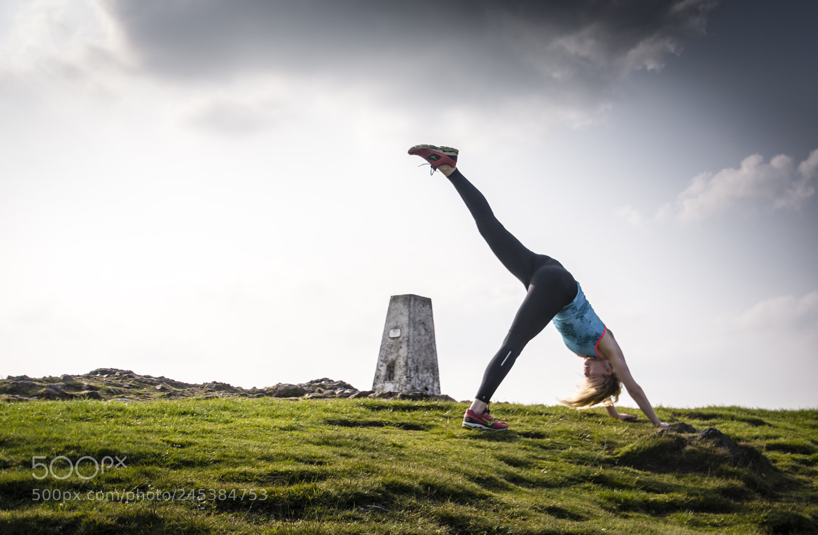 Nikon D7100 sample photo. Yoga practice outdoors photography