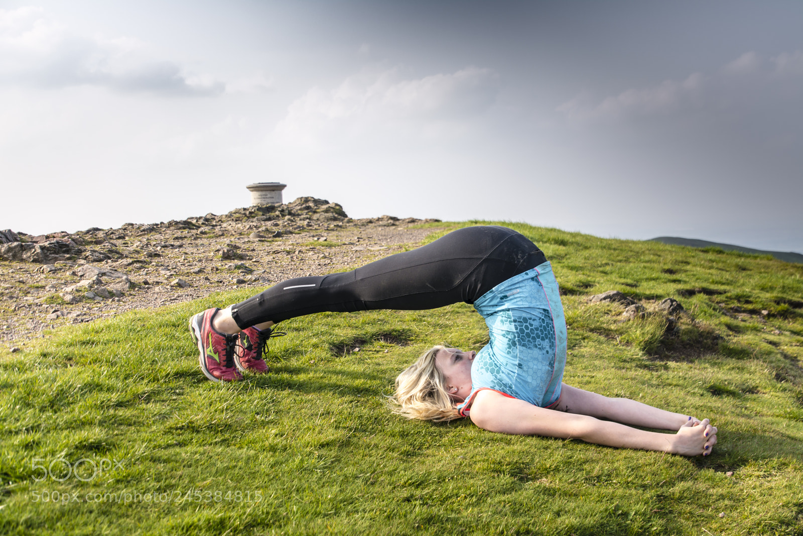 Nikon D7100 sample photo. Yoga practice outdoors photography