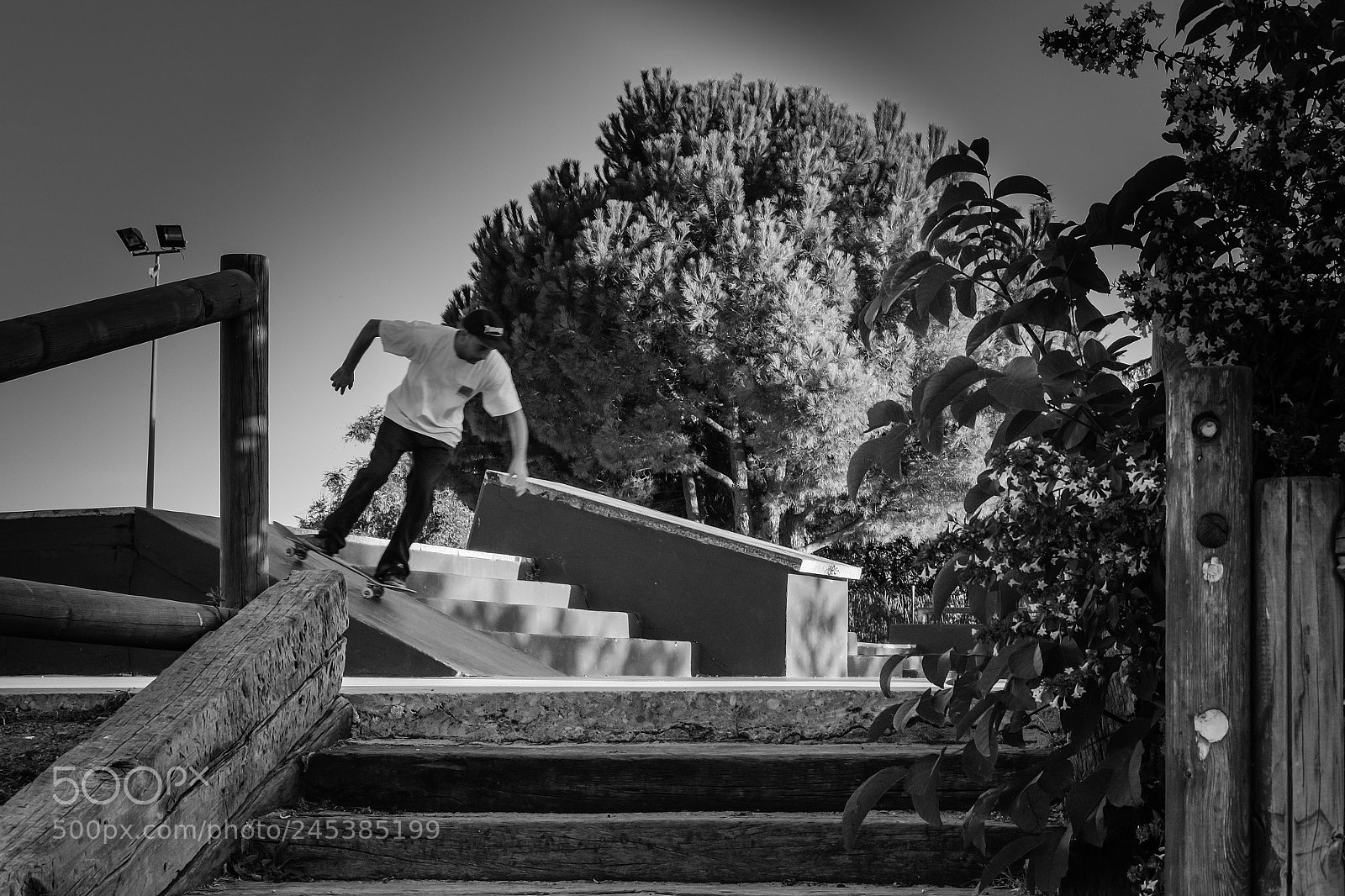 Fujifilm X-Pro1 sample photo. Skating in the park photography
