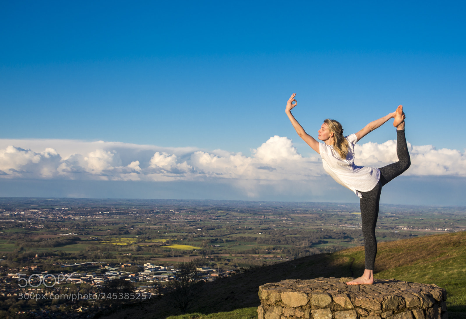 Nikon D7100 sample photo. Yoga practice outside photography