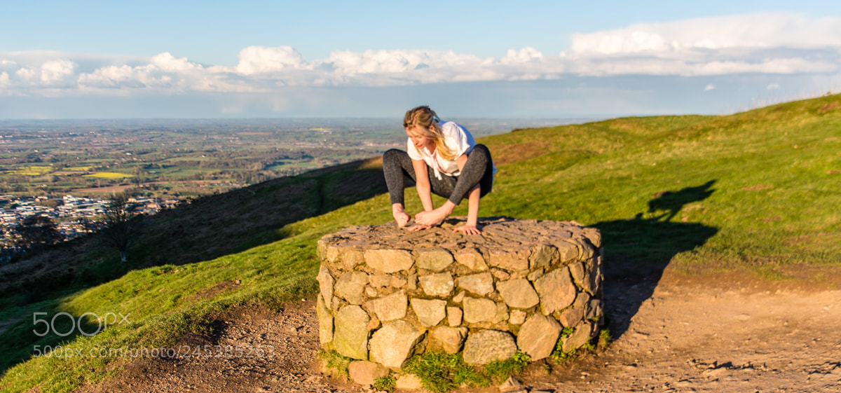 Nikon D7100 sample photo. Yoga practice outside photography