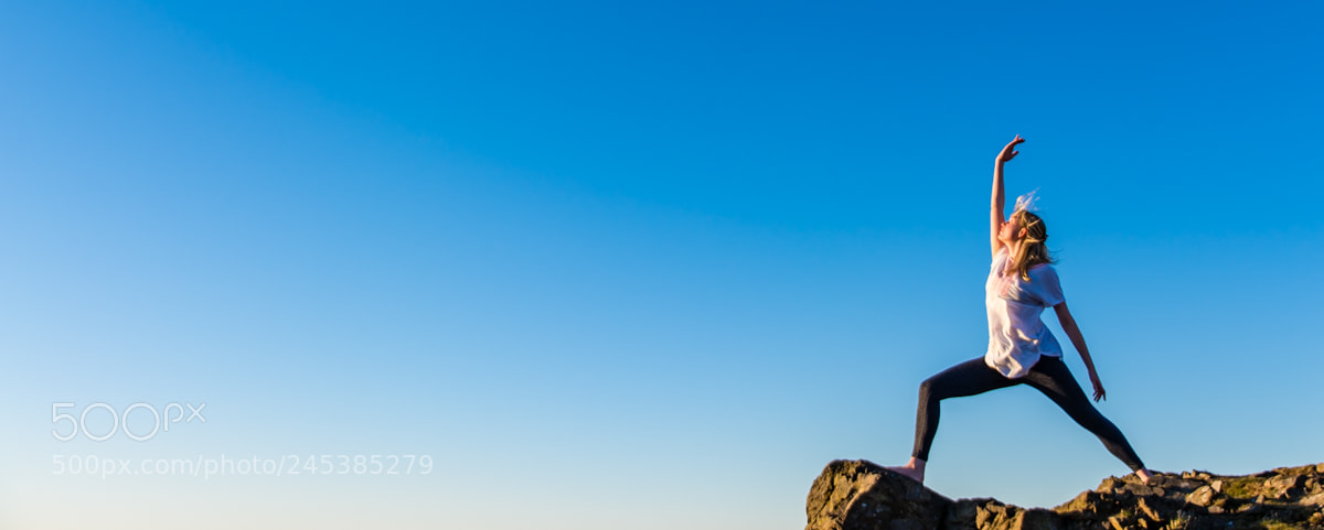 Nikon D7100 sample photo. Yoga practice outside photography