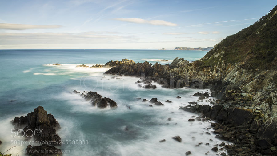 Nikon D800 sample photo. Cudillero coast photography