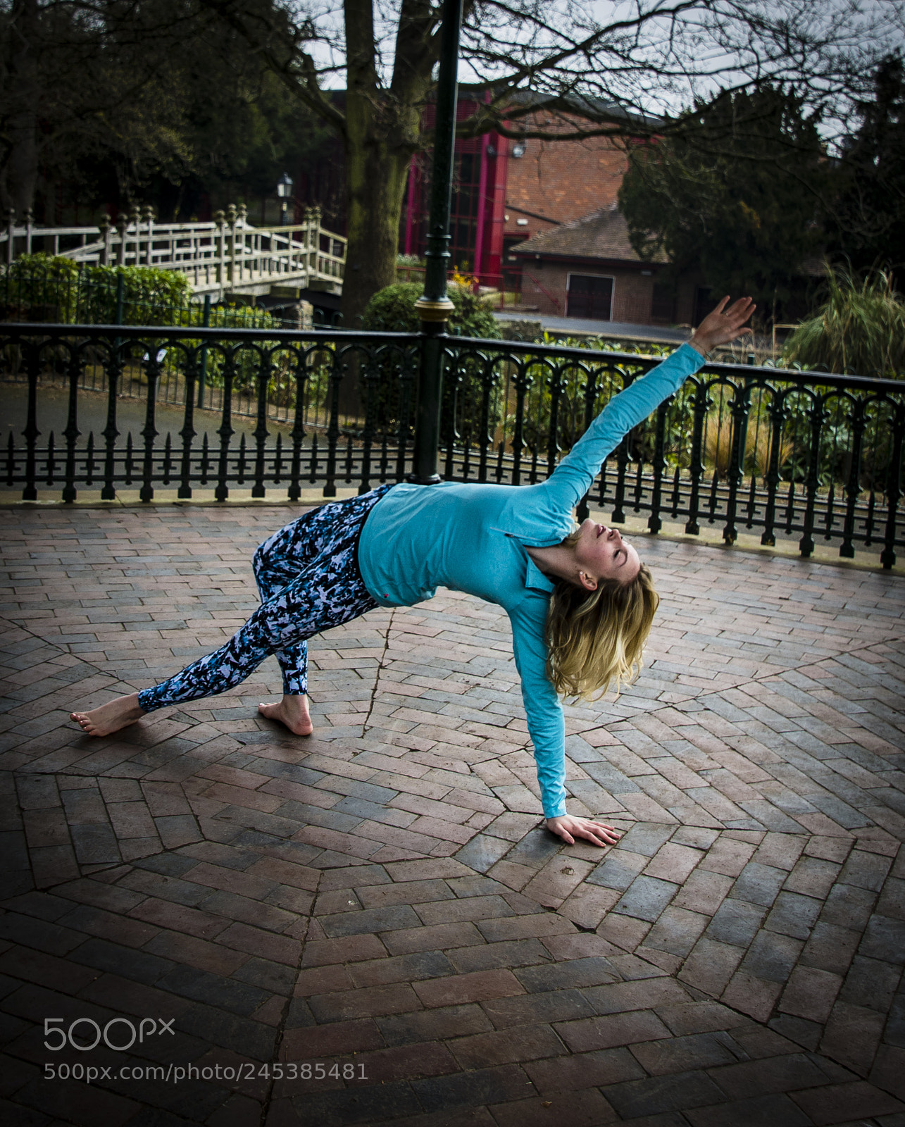 Nikon D7100 sample photo. Yoga practice outside photography