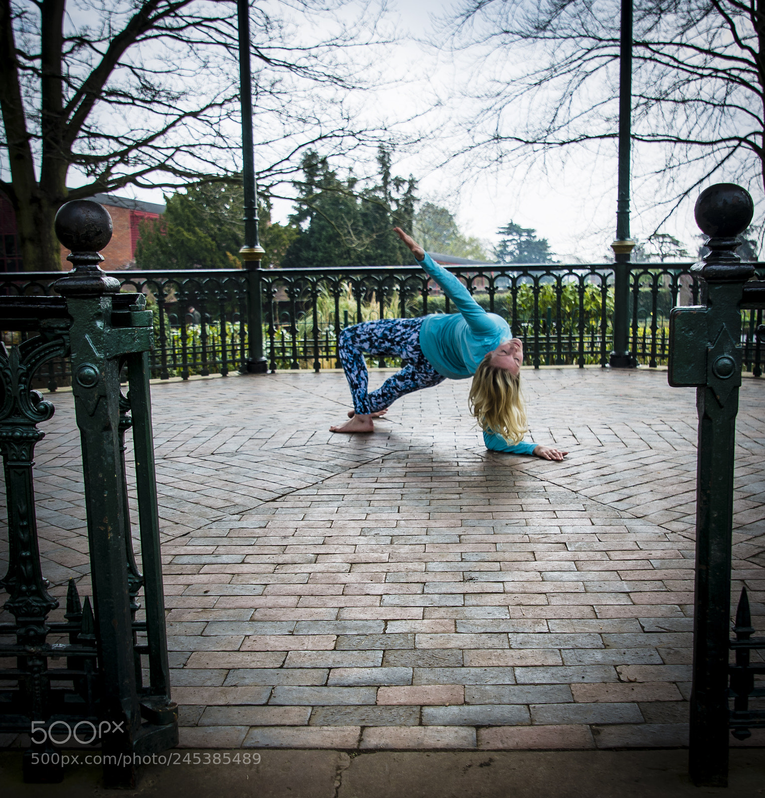 Nikon D7100 sample photo. Yoga practice outside photography