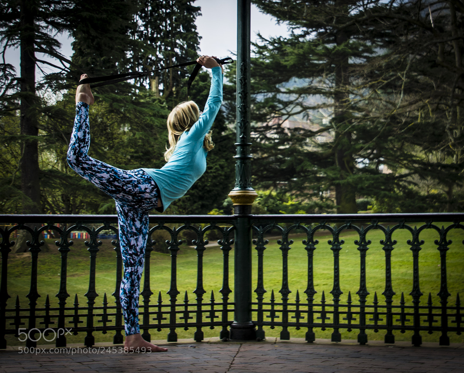 Nikon D7100 sample photo. Yoga practice outside photography