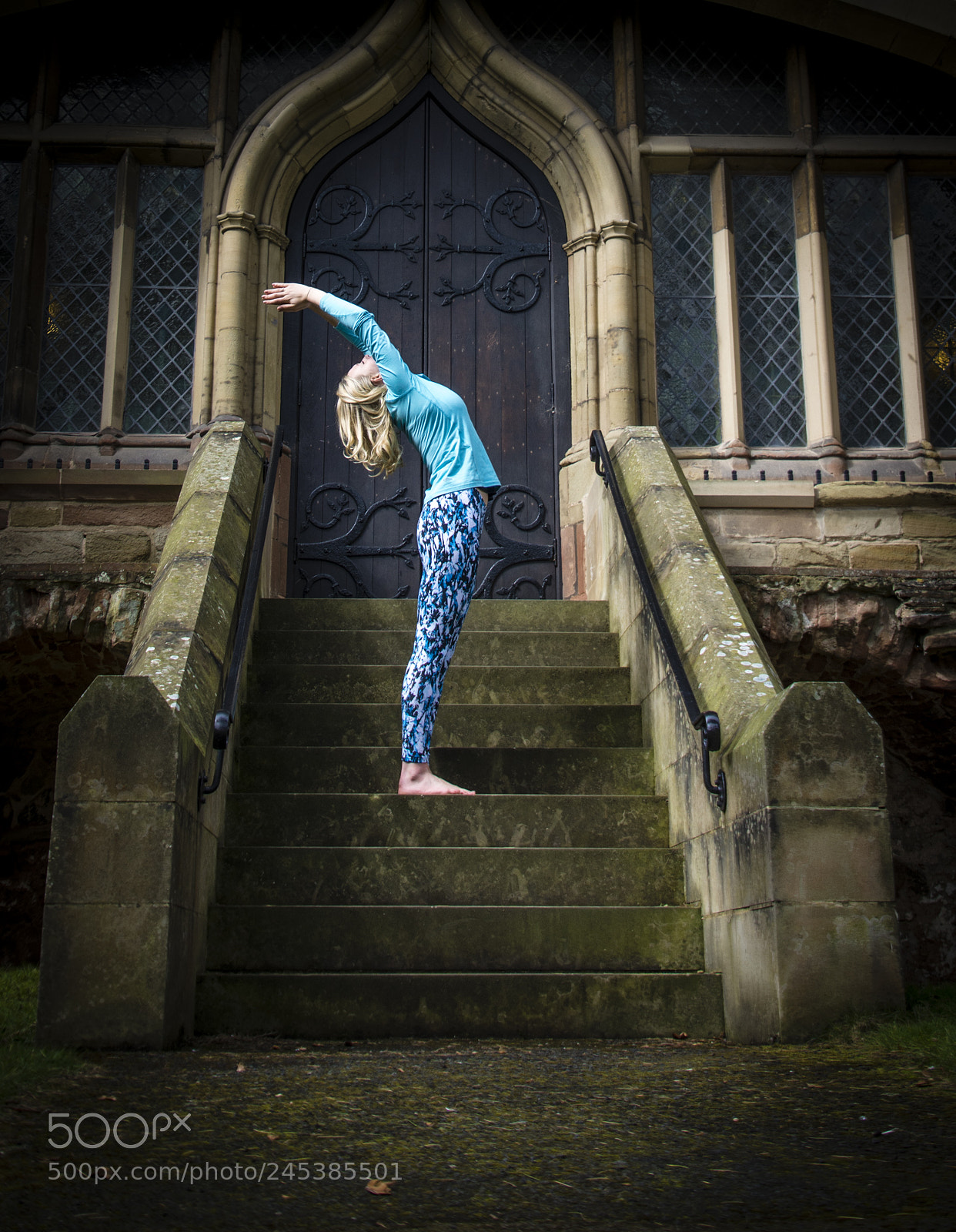 Nikon D7100 sample photo. Yoga practice outside photography
