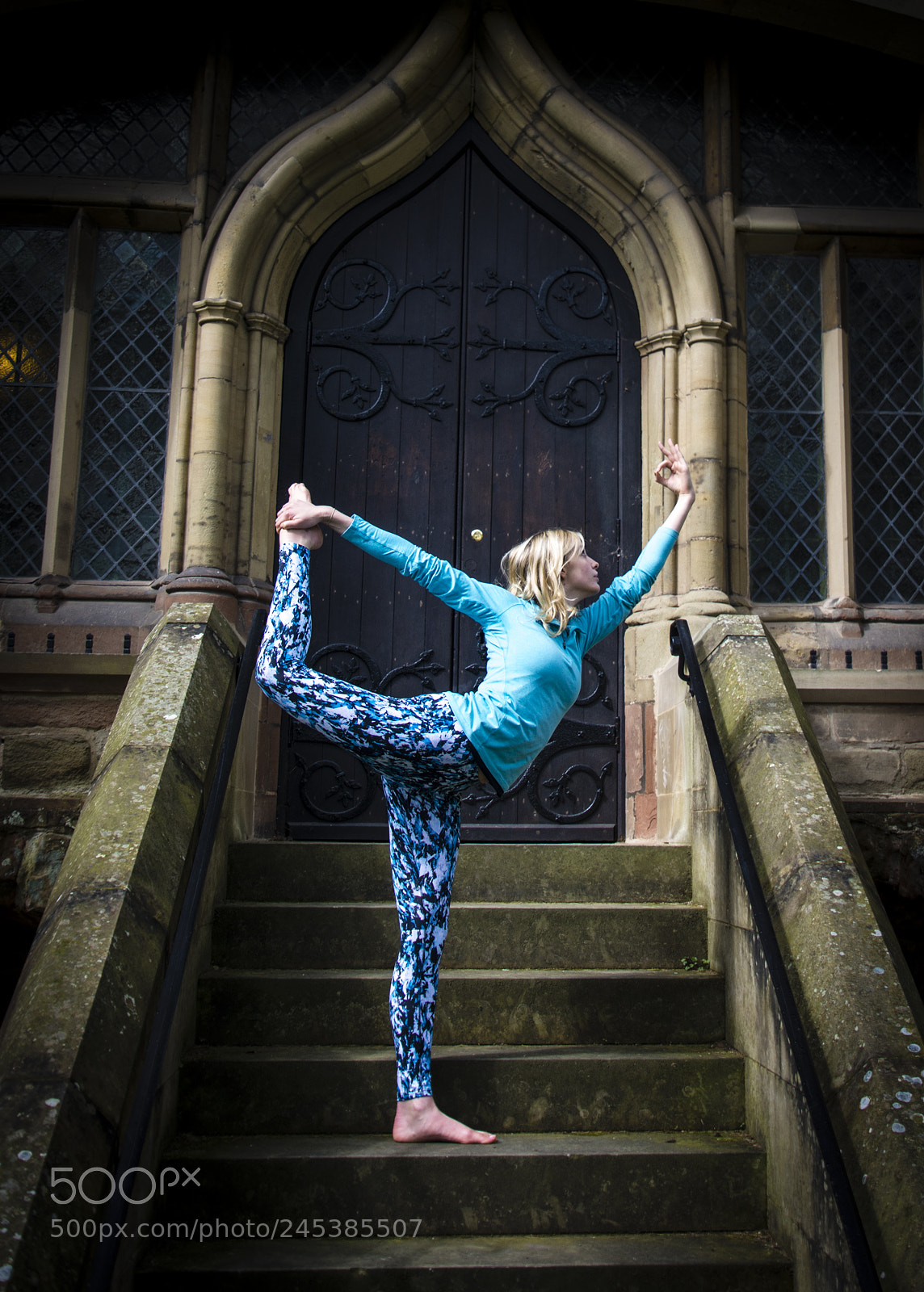 Nikon D7100 sample photo. Yoga practice outside photography