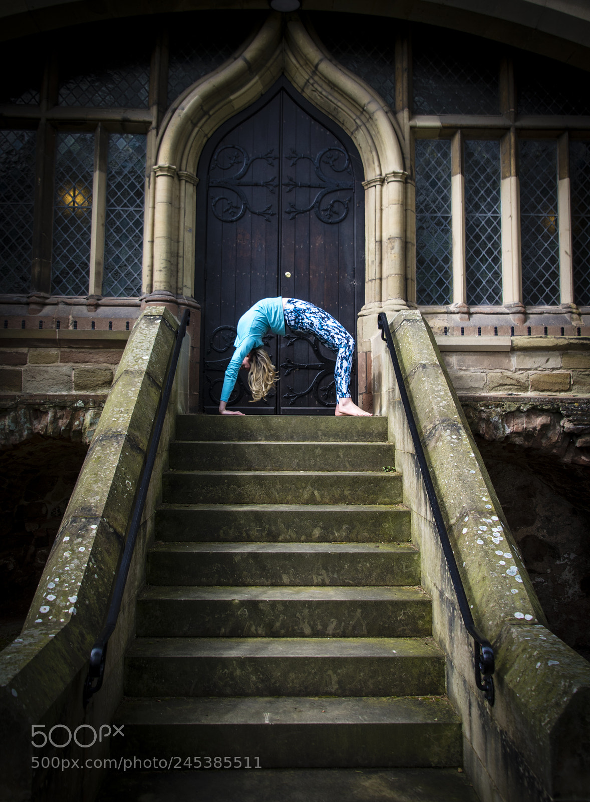 Nikon D7100 sample photo. Yoga practice outside photography