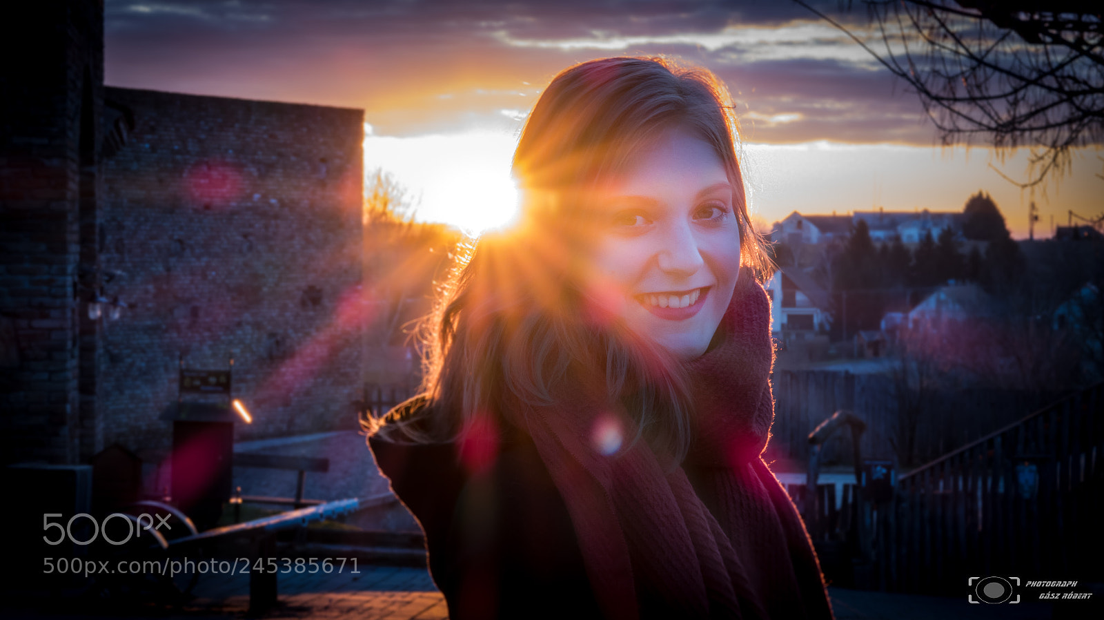Canon PowerShot G7 X Mark II sample photo. Portrait in the sunset photography