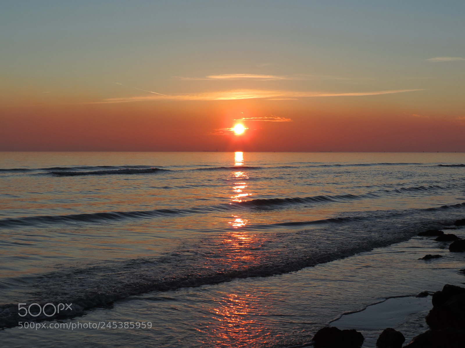 Nikon Coolpix P520 sample photo. Tramonto sul mare photography