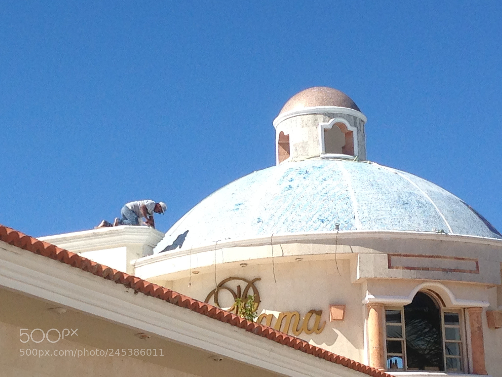Apple iPhone 5 sample photo. Mexican dome photography