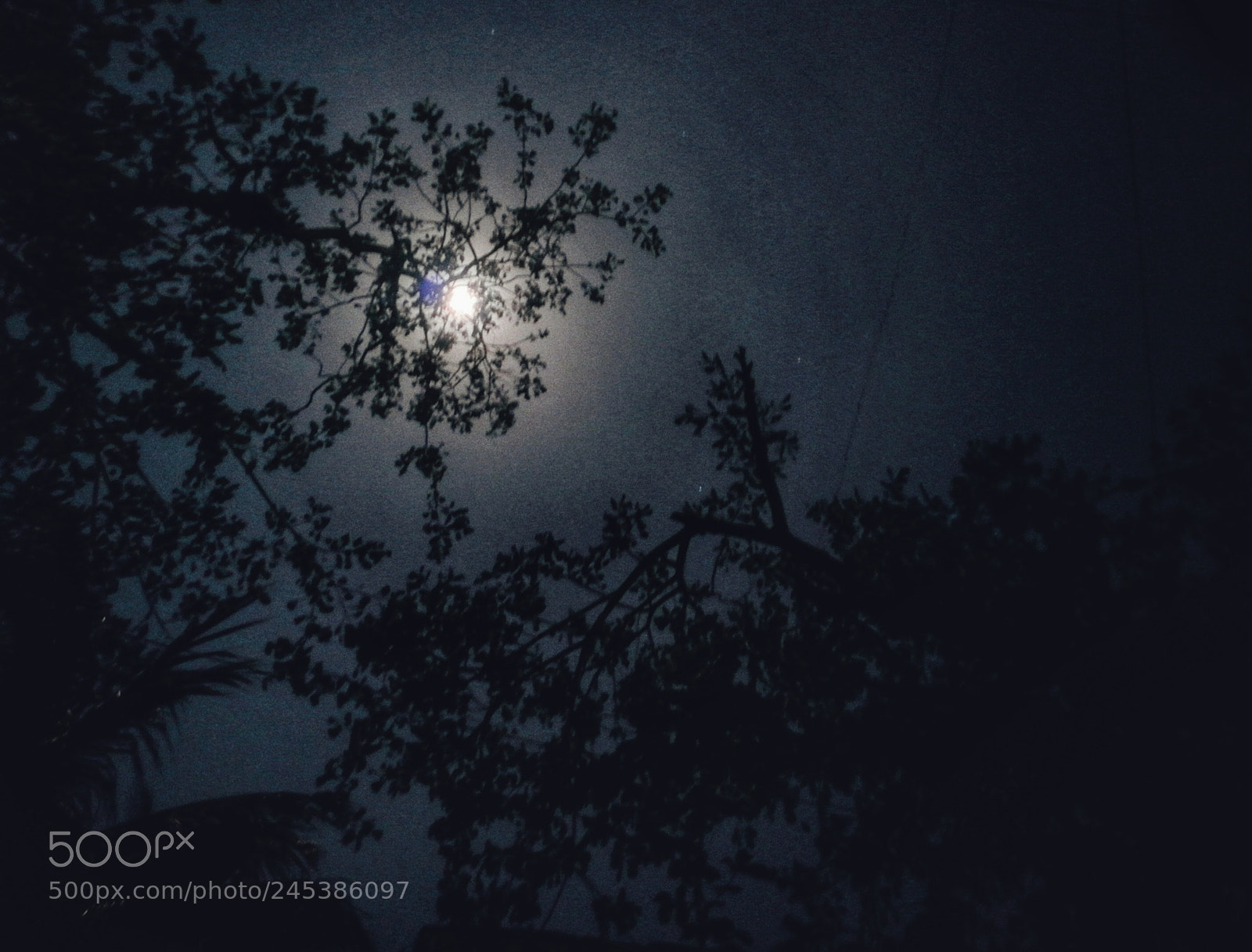 HUAWEI GR5 2017 sample photo. Moonlit night photography
