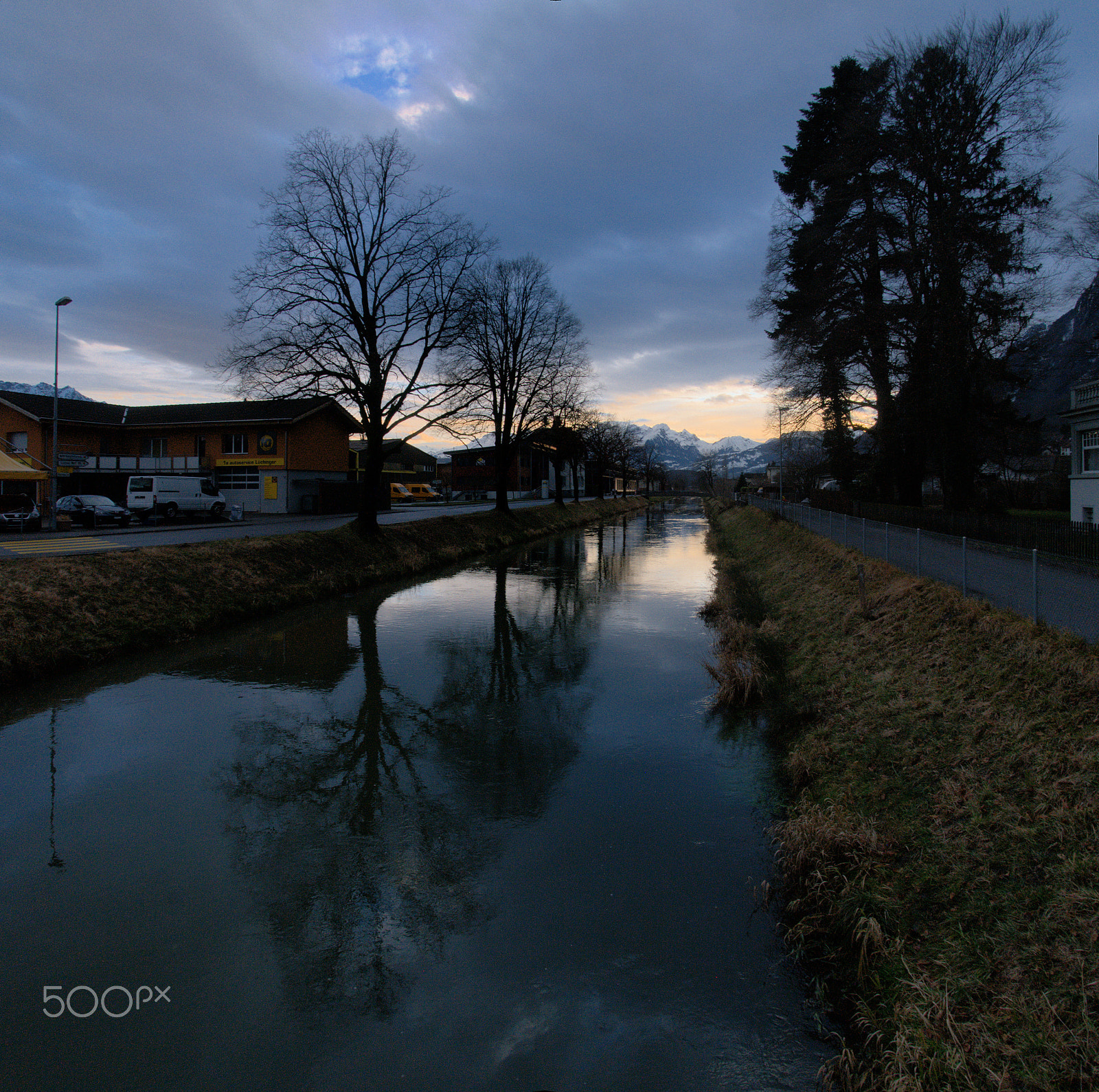 Nikon D300 sample photo. Ruethi evening photography
