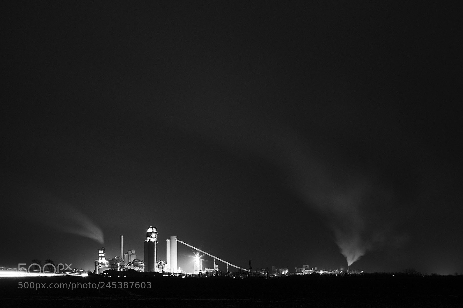 Pentax K-S2 sample photo. Cement plant photography