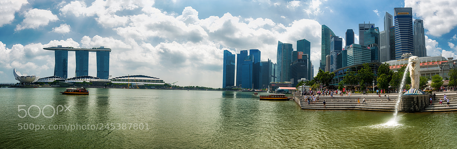 Nikon D800 sample photo. Singapore panorama photography