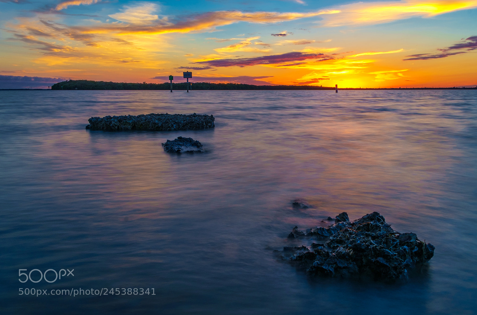 Fujifilm X-Pro1 sample photo. Sunset over indian key... photography