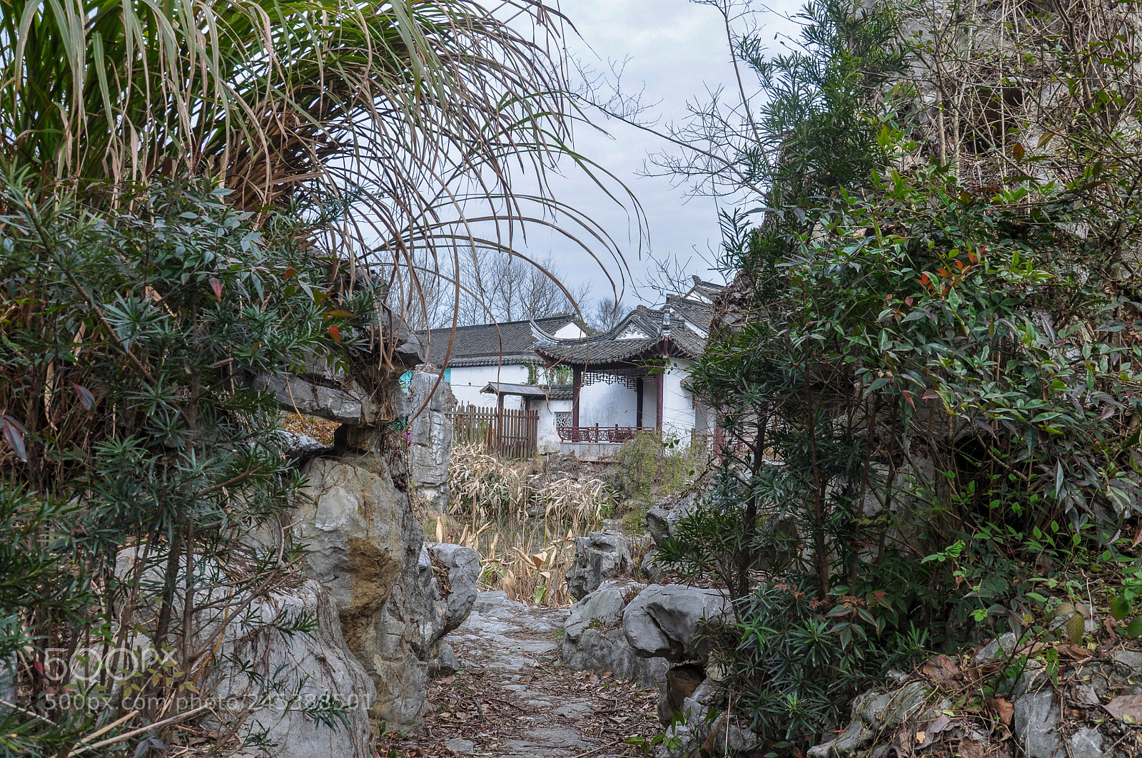 Nikon D5000 sample photo. Ancient village photography