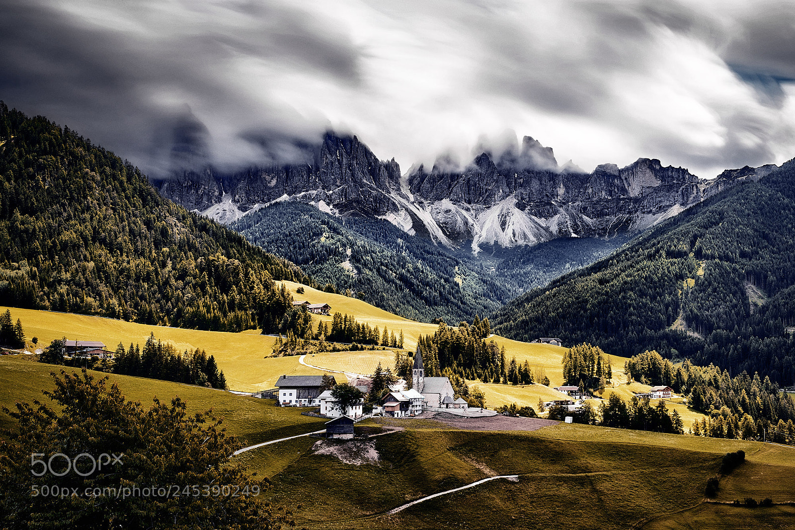Sony a7R II sample photo. Val di funes italie photography