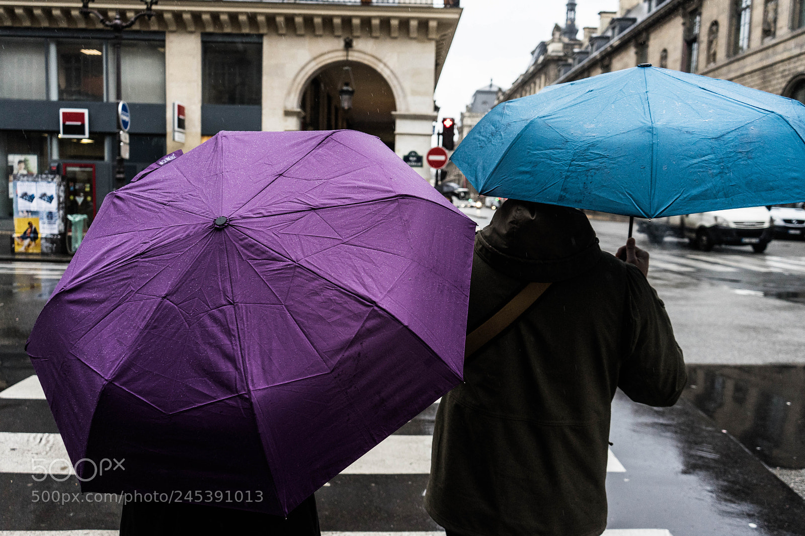 Sony a7 II sample photo. Rain in paris photography