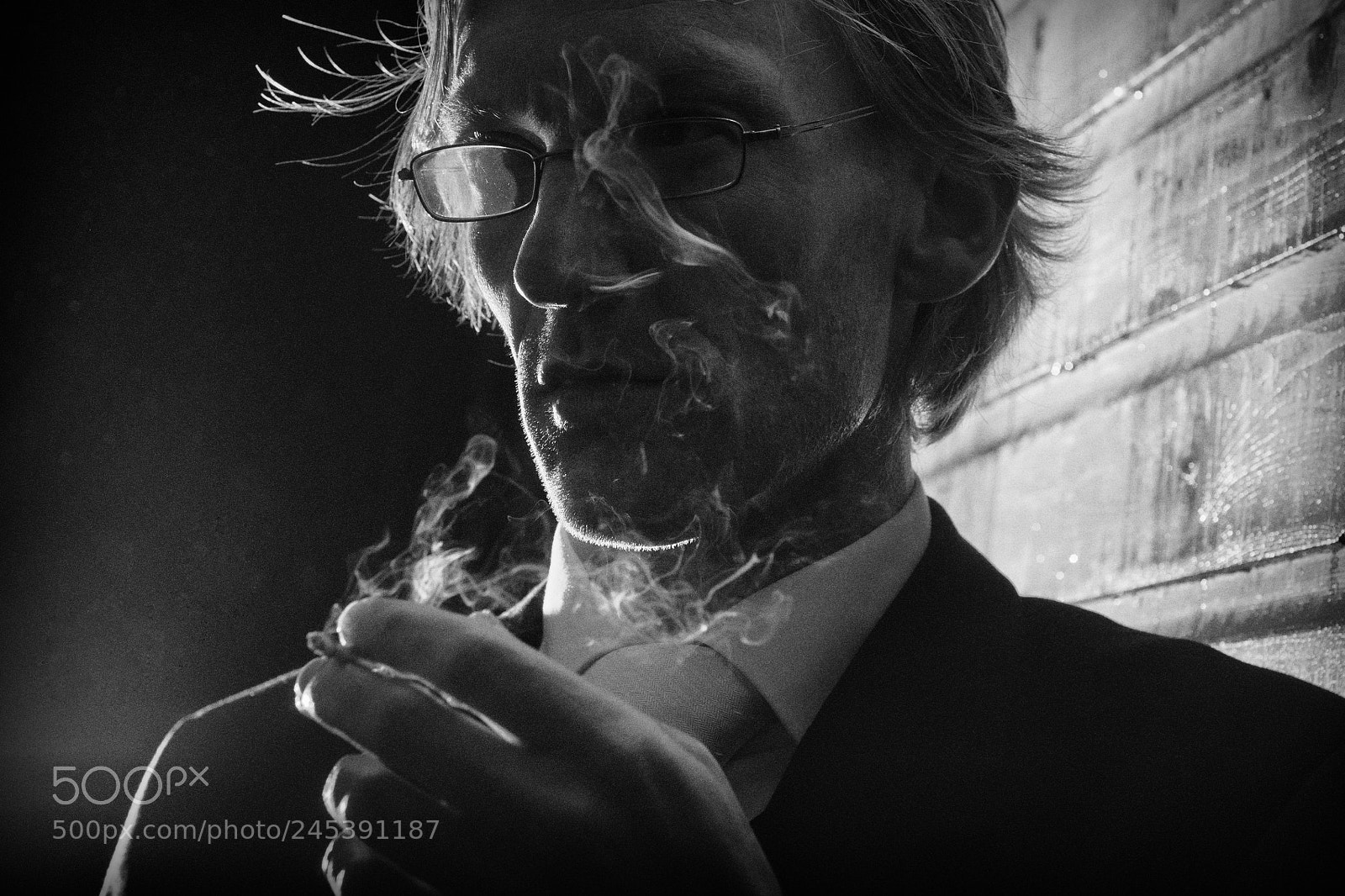 Nikon D5100 sample photo. Man in black photography