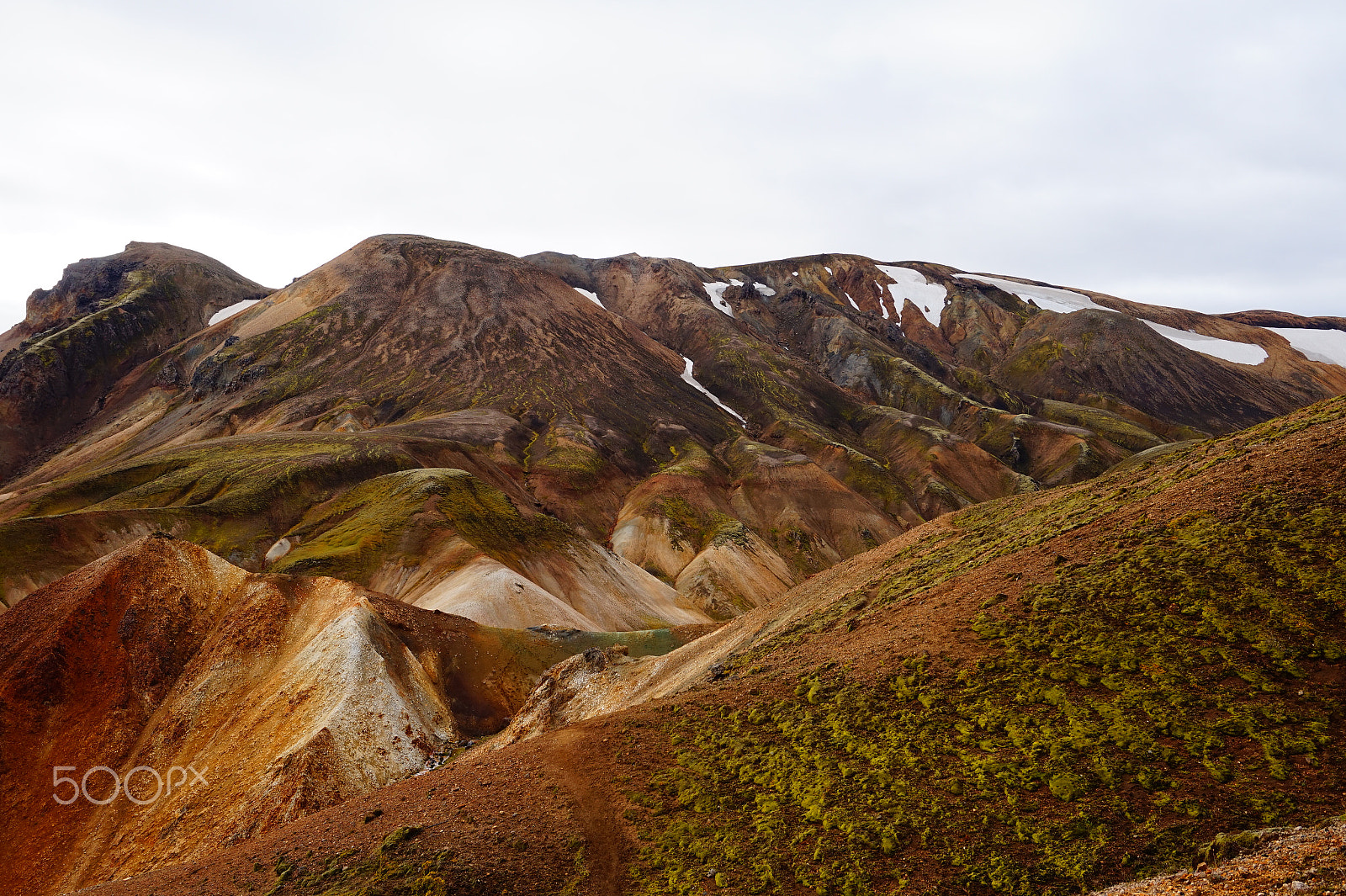 Sony Alpha a5000 (ILCE 5000) + Sony E 18-50mm F4-5.6 sample photo. Landmannalaugar mountains photography