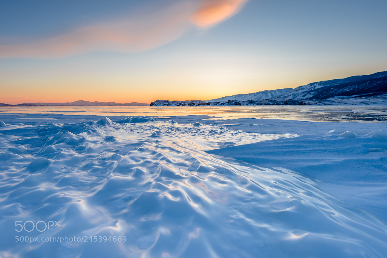 Nikon D610 sample photo. Baikal. frozen waves. photography