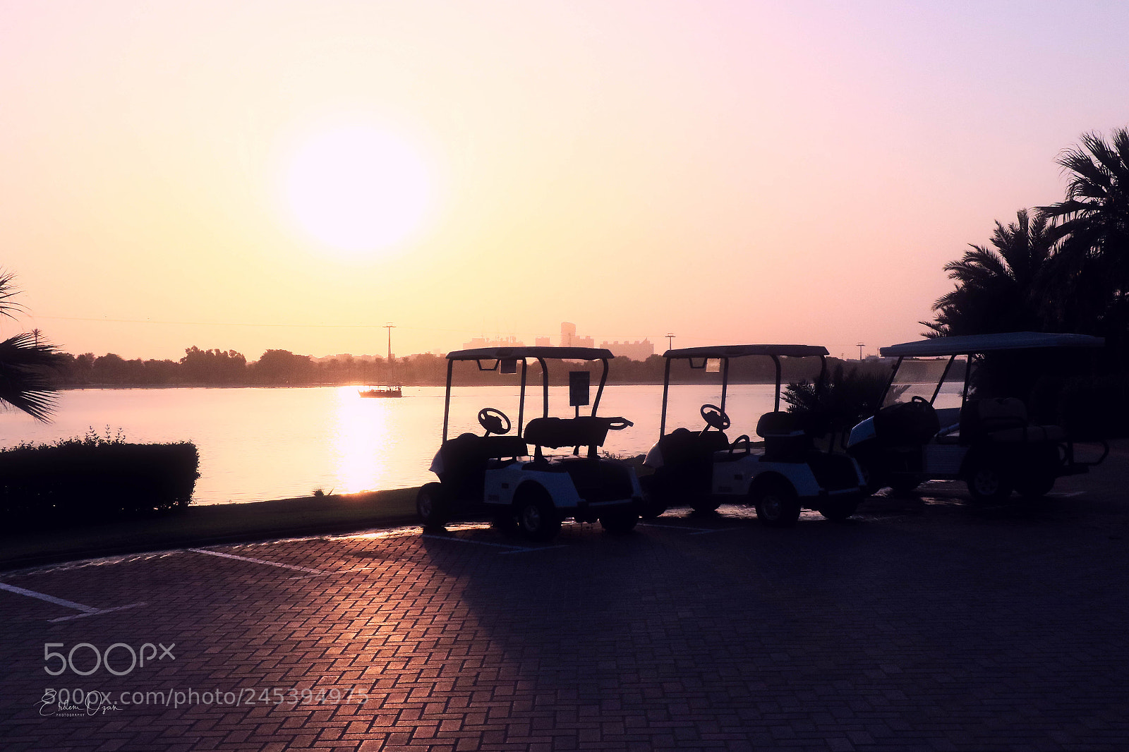 Canon EOS 7D Mark II sample photo. Golf carts photography