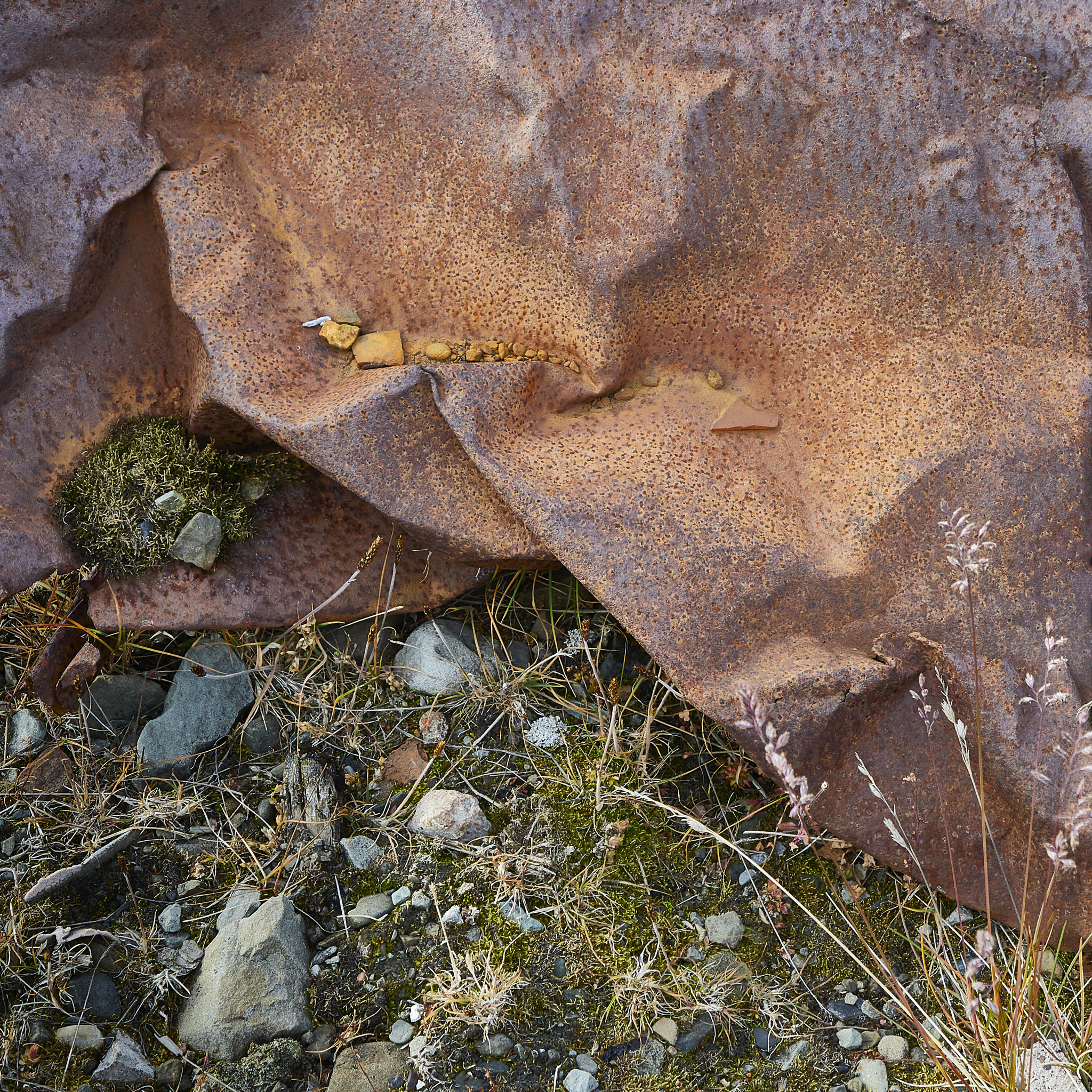 Canon EF 24-105mm F4L IS II USM sample photo. Rust in arctic environment photography