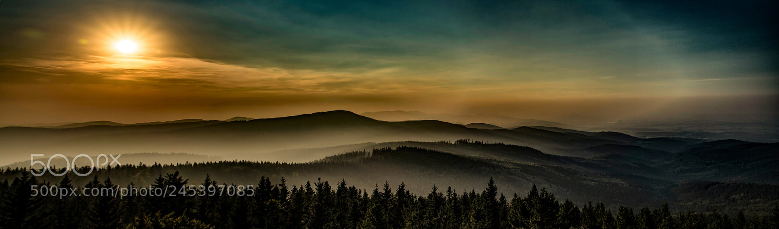 Nikon D800 sample photo. Land, sun, stars, mountain photography