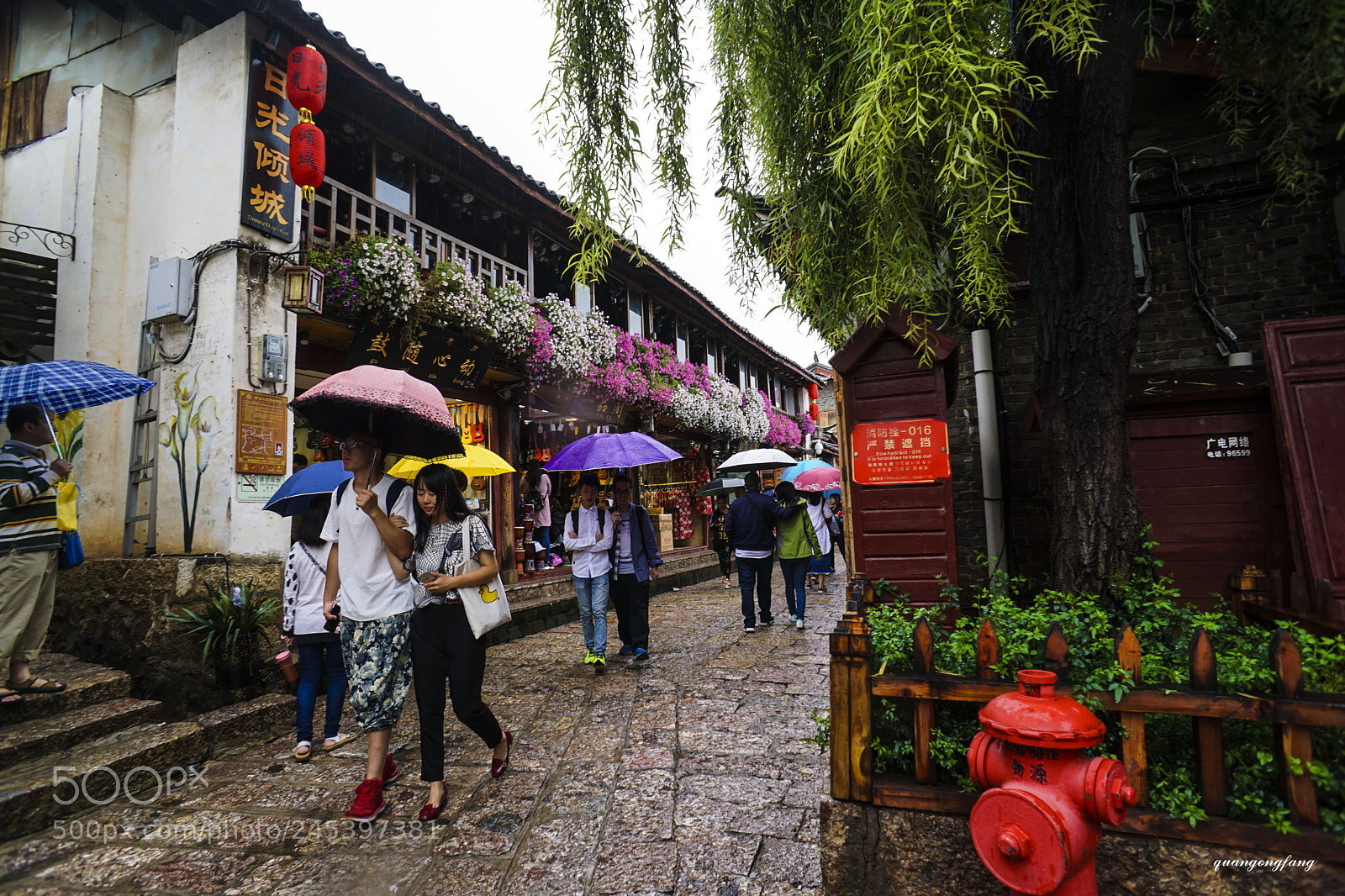 Sony a6000 sample photo. 丽江印象old town of lijiang photography
