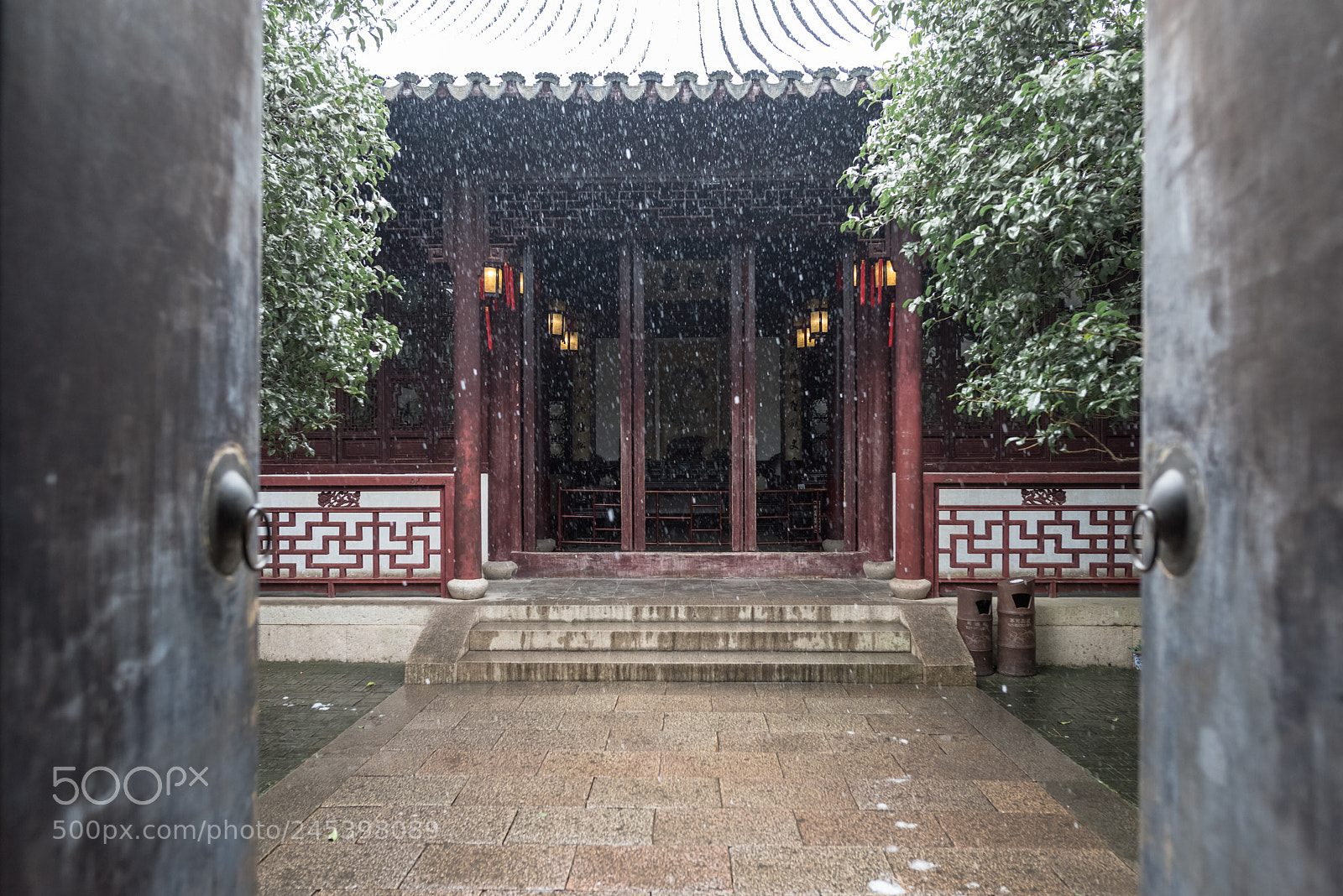 Nikon D810 sample photo. 耦园之雪！ photography