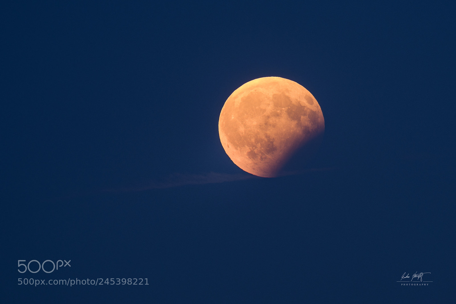 Pentax KP sample photo. Moon photography